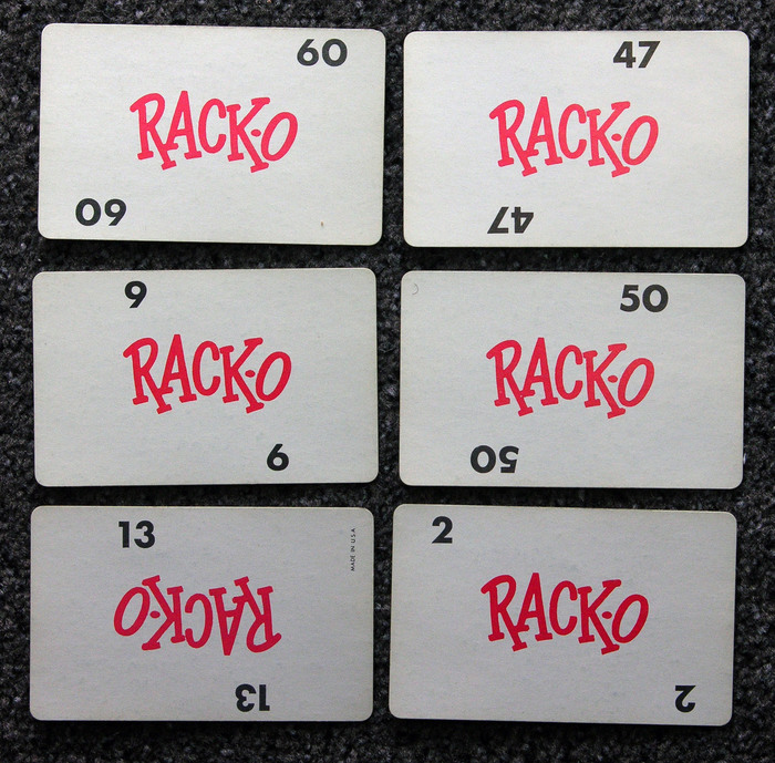 Rack-O, 1966 Canadian edition 2