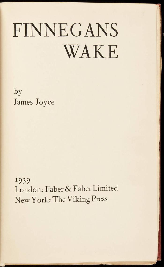 Limited edition title page.