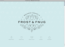 <cite>Frost & Fnug</cite> website