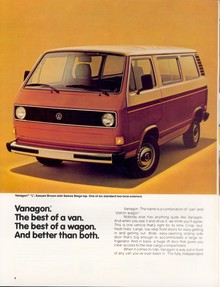 1980 Vanagon brochure
