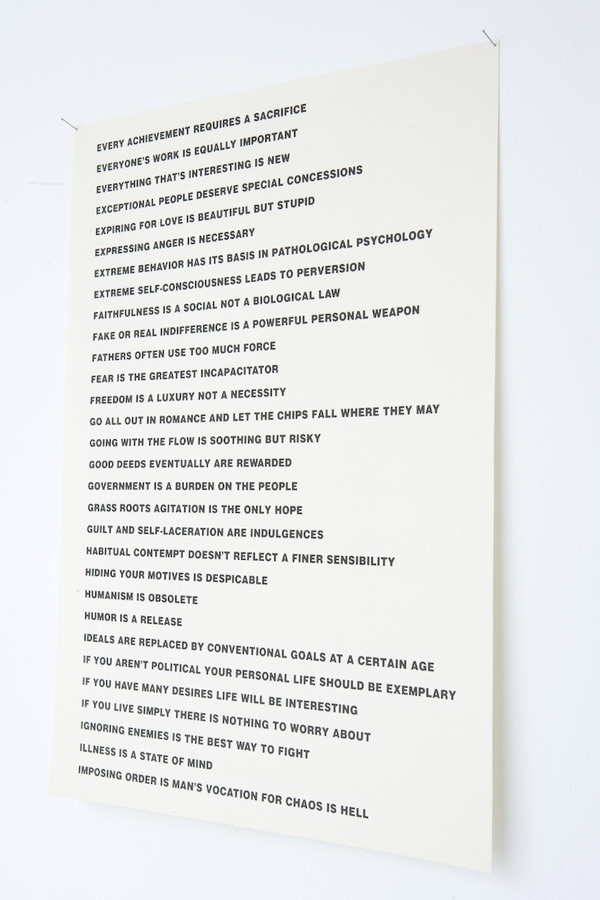 Truisms by Jenny Holzer - Fonts In Use