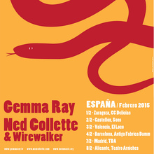 Gemma Ray tour poster