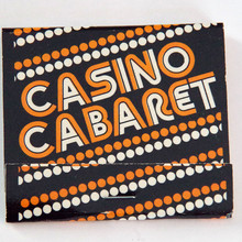 Casino Cabaret matchbook