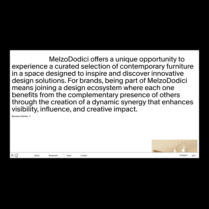 MelzoDodici website 6