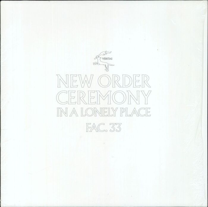 Cover for a limited edition 4-track 12″ vinyl single issued for Record Store Day&nbsp;2011,&nbsp;featuring both the New Order and Joy Division versions of “Ceremony” and “In A Lonely Place”&nbsp;