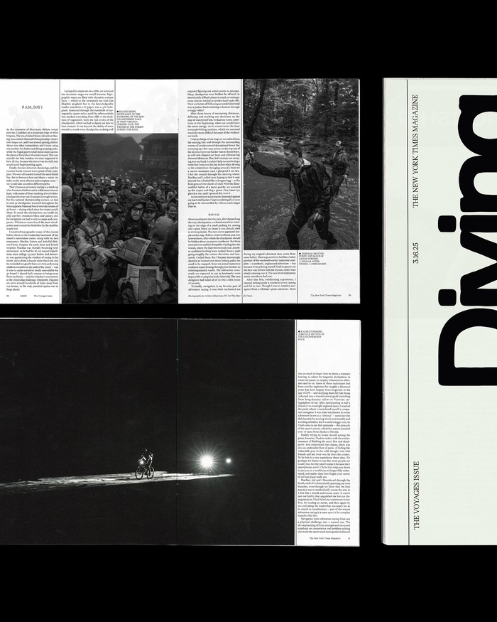 The New York Times Magazine, “The Extreme Voyages Issue”, 16 Mar 2025 7