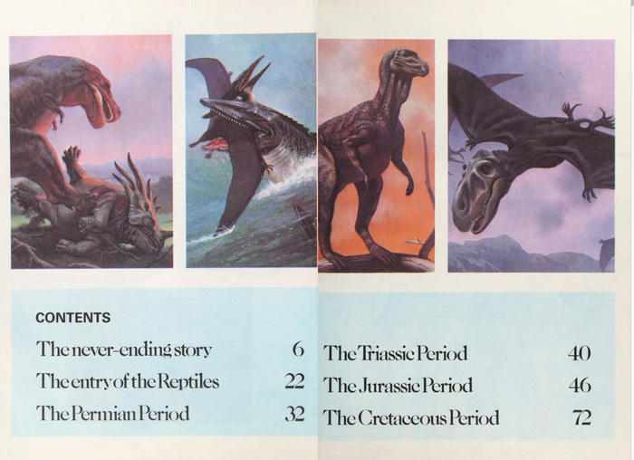 Table of contents ft.  and 