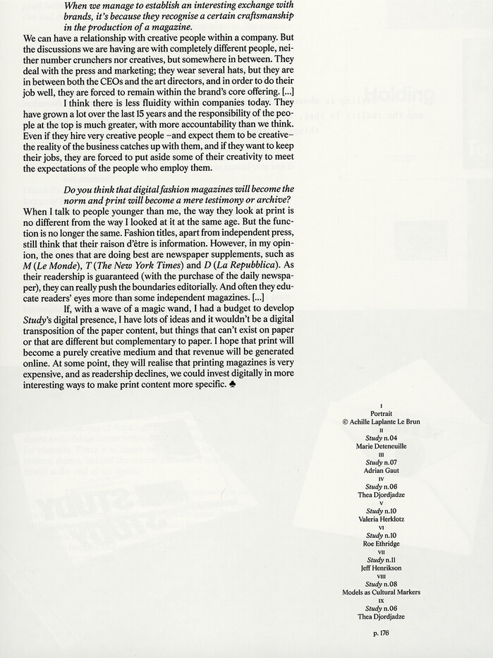 Magazine magazine #44, Fall/Winter 2025 8