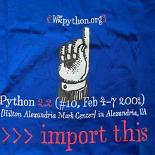 Python Conference 2002 T-Shirt