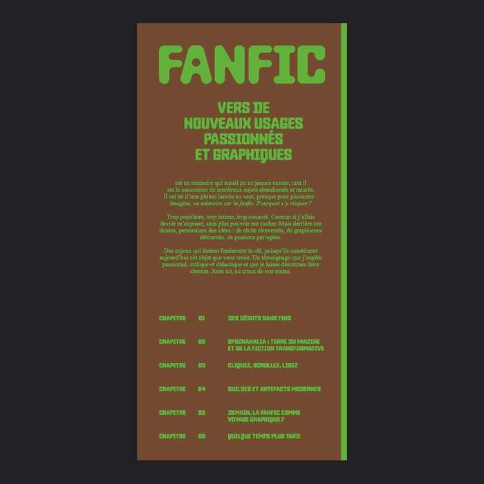 Fanfic. Vers de nouveaux usages passionnés et graphiques by Laurie Liviero 3