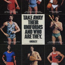 “Take away their uniforms and who are they.” Jockey<span class="nbsp">&nbsp;</span>ad
