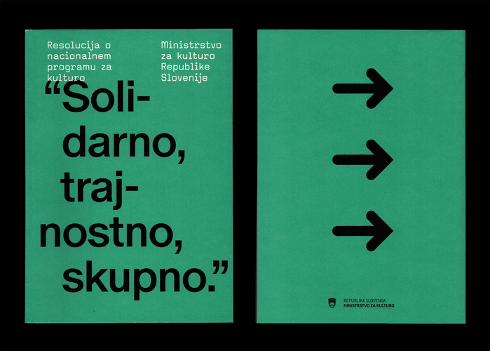 Resolution on the National Programme for Culture, Ministry of Culture of Slovenia 1