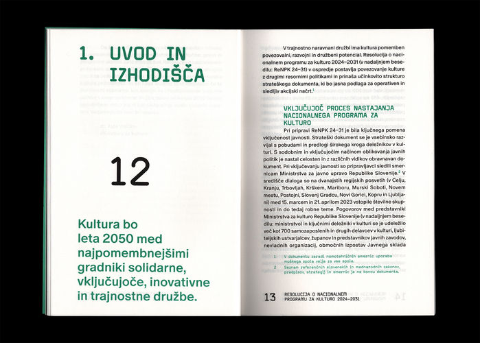 Resolution on the National Programme for Culture, Ministry of Culture of Slovenia 3