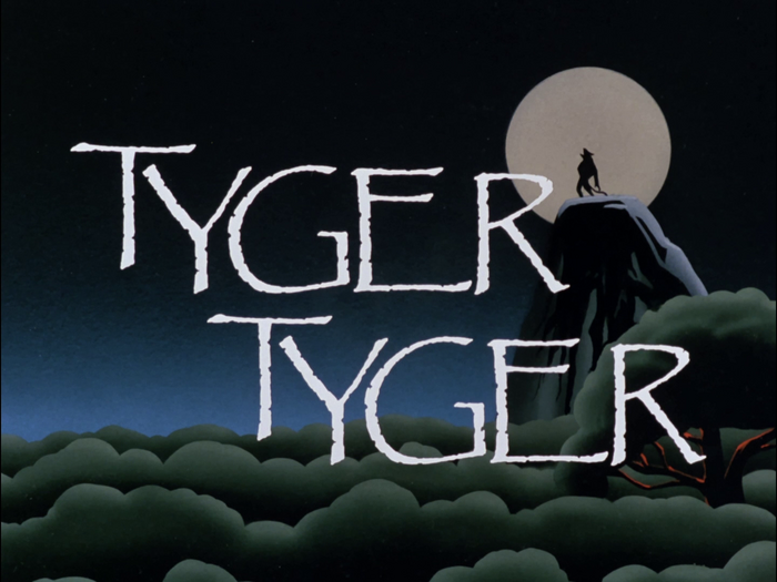 Batman: The Animated Series, season 1 episode title cards 36