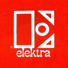 Elektra Records logo and record labels (1966–1983)