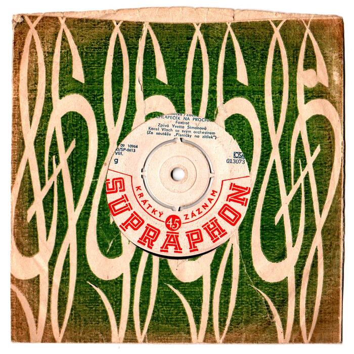 Supraphon single record labels (1954–c.1978) 5