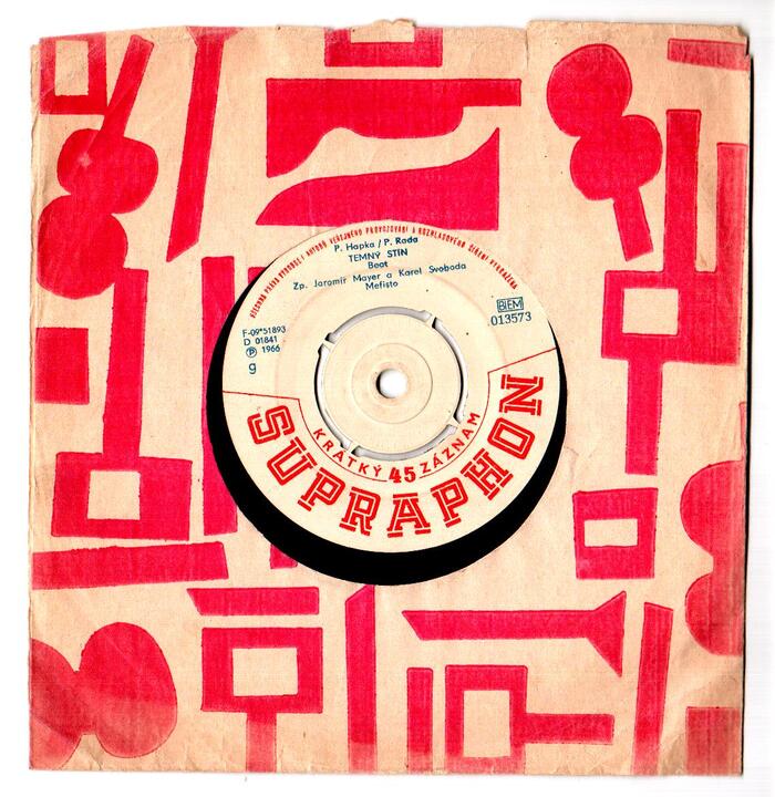 Supraphon single record labels (1954–c.1978) 6