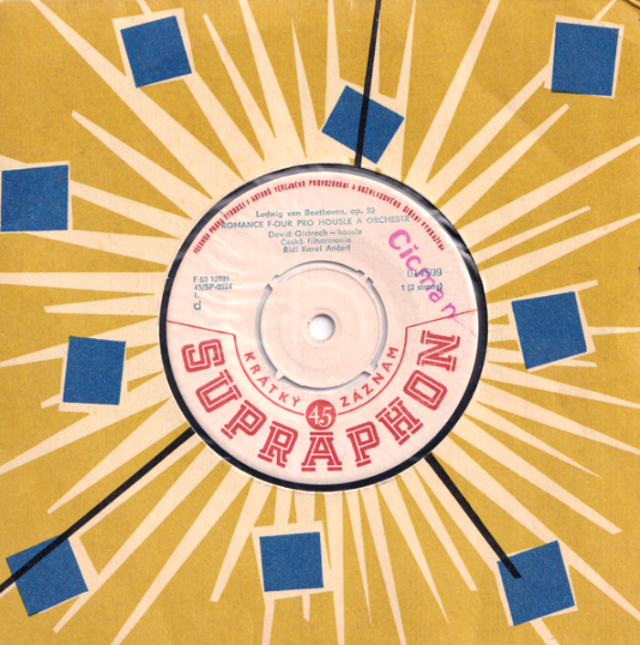 Supraphon single record labels (1954–c.1978) 3