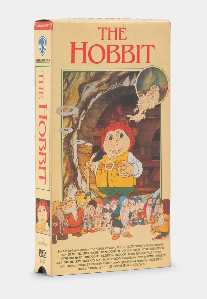The Hobbit (1977) VHS cover 1