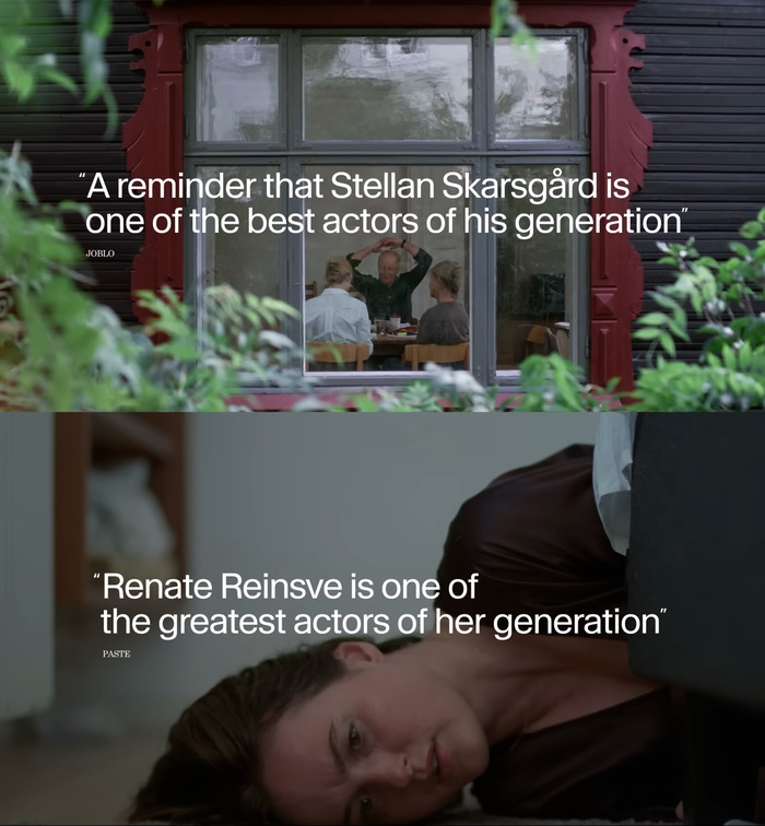 Sentimental Value movie logo, posters, trailer 8