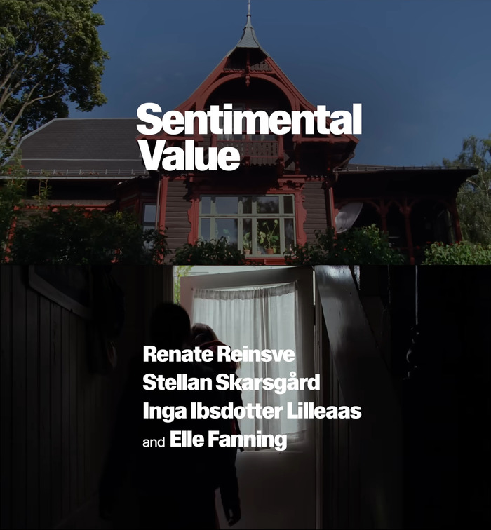 Sentimental Value movie logo, posters, trailer 9