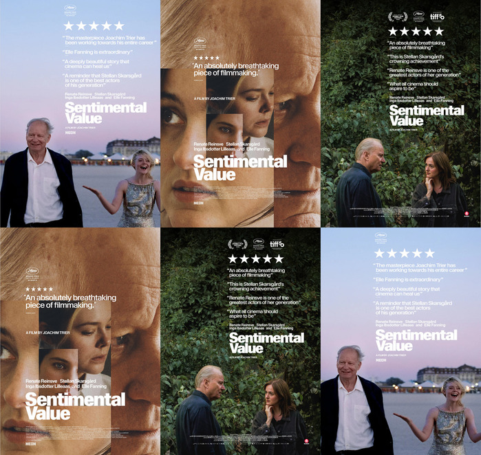 Sentimental Value movie logo, posters, trailer 12