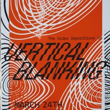 Vertical Blanking at REDCAT poster