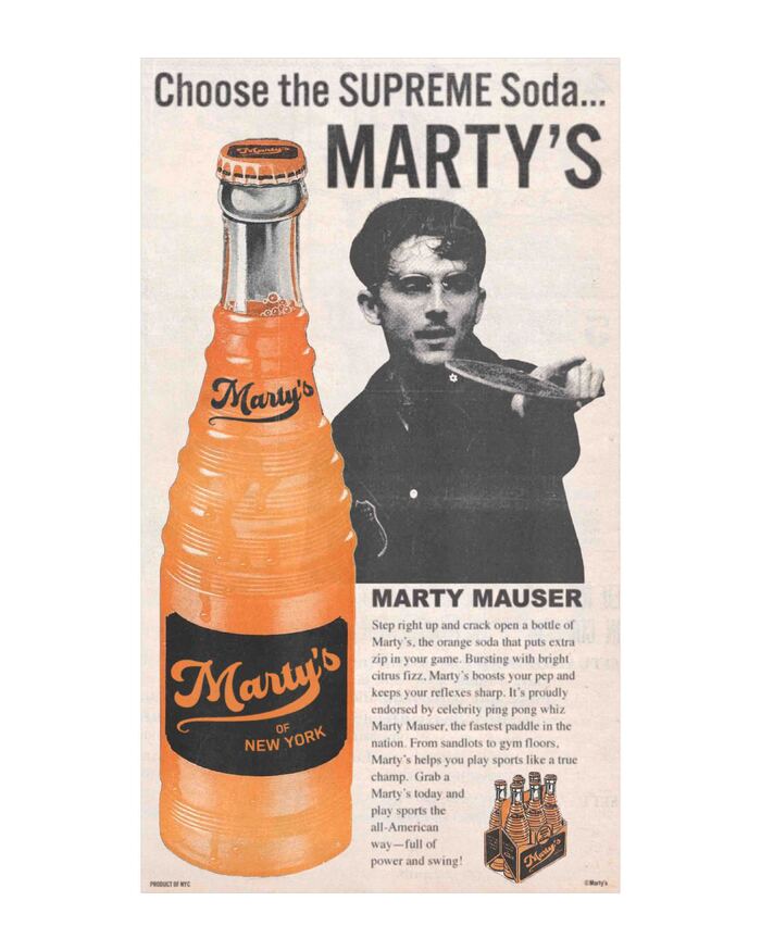 Marty Supreme ephemera (fan art) 1