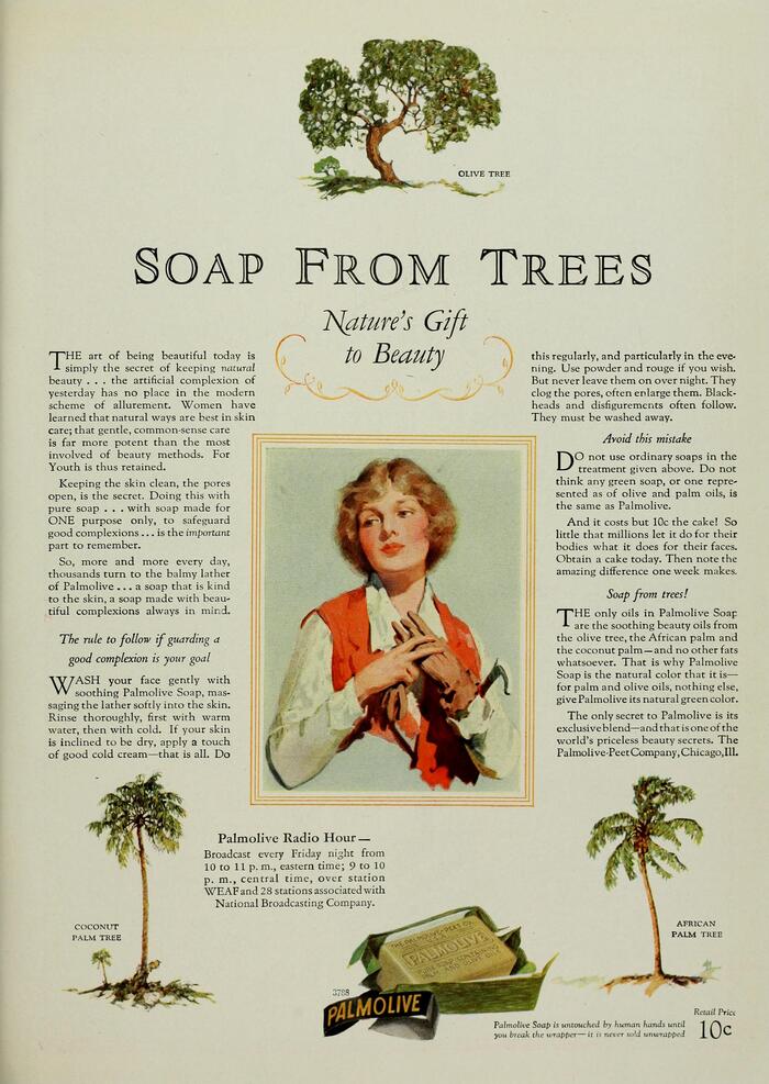 Palmolive magazine ad