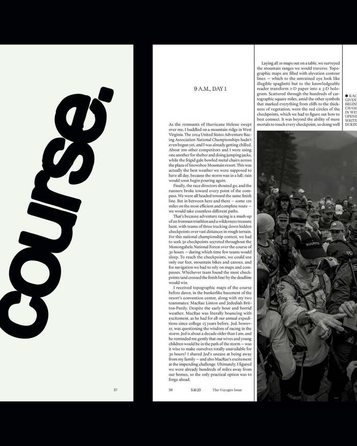 The New York Times Magazine, “The Extreme Voyages Issue”, 16 Mar 2025 9