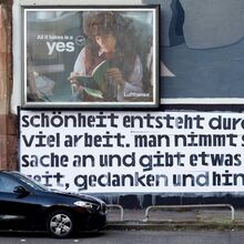 <cite>satzfahnen</cite> exhibition