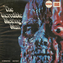<cite>The Incredible Melting Man</cite> Super 8 film reel cover