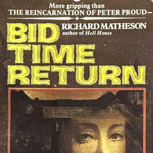 <cite>Bid Time Return</cite> by Richard Matheson, Ballantine