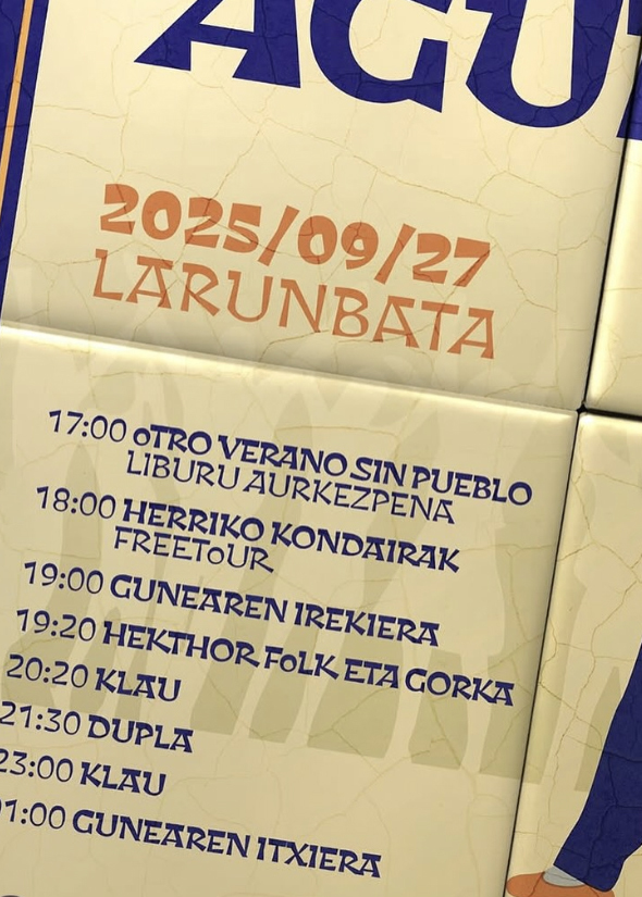 Dupla &ndash; De un pueblo llamado Agurain festival 2