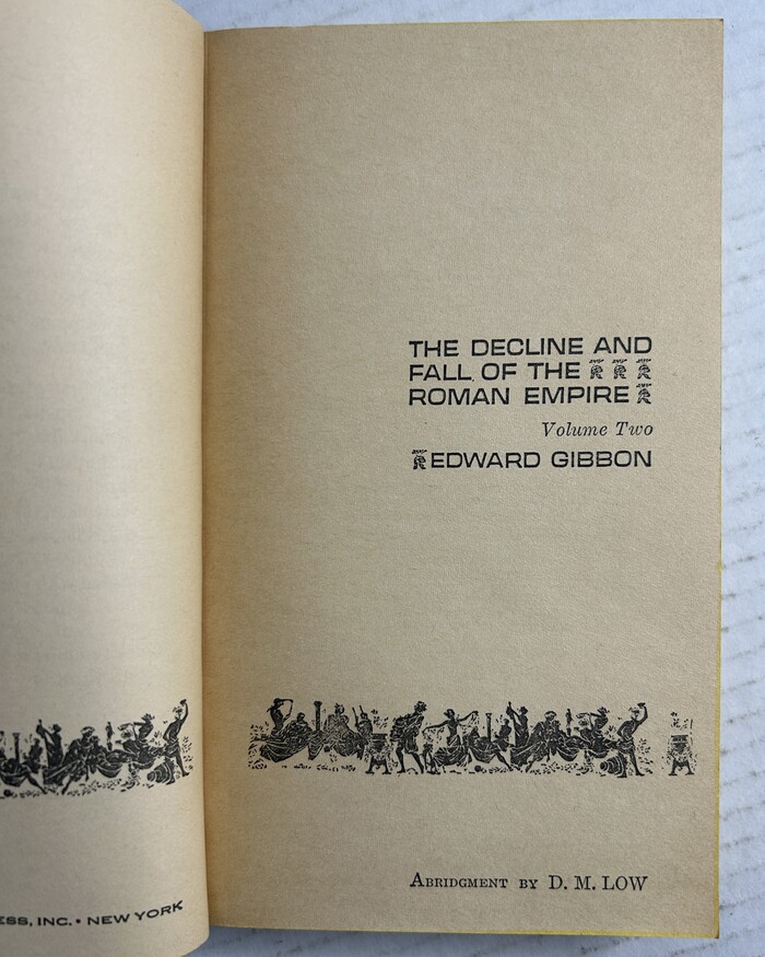 The Decline and Fall of the Roman Empire (Washington Square Press) 4