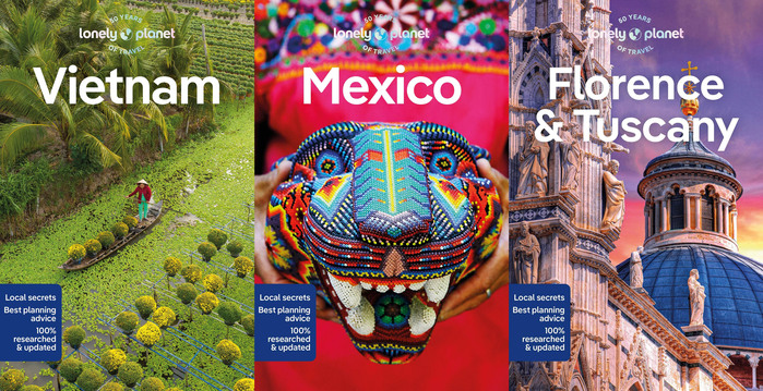 The Lonely Planet travel guides are aimed at individual travelers who want to get off the beaten track.