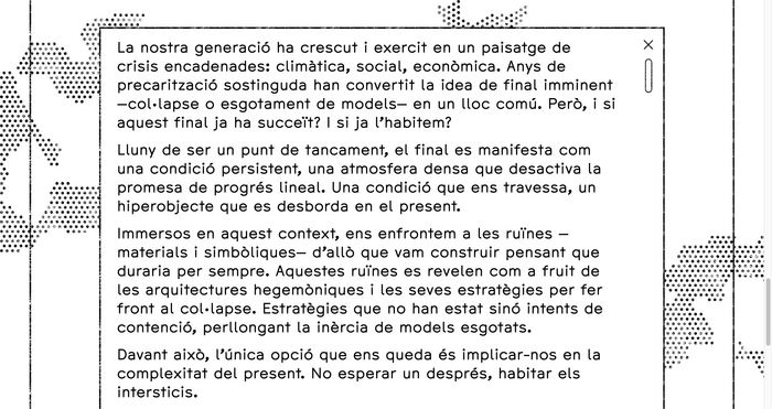 CODA – 2nd Young Architecture Biennal of Catalonia 7