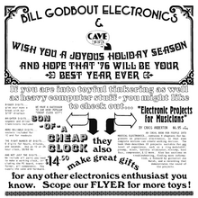 Bill Godbout Electronics advert in <cite>BYTE</cite> magazine