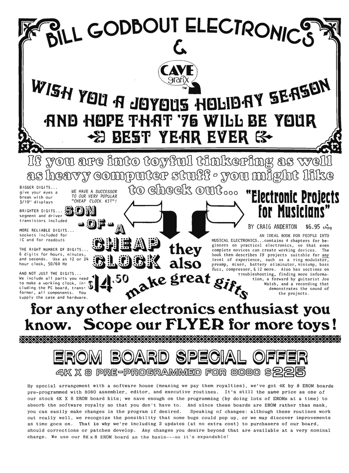 Byte magazine, issue #4, December 1975