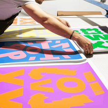 War Child UK – Font Family poster project