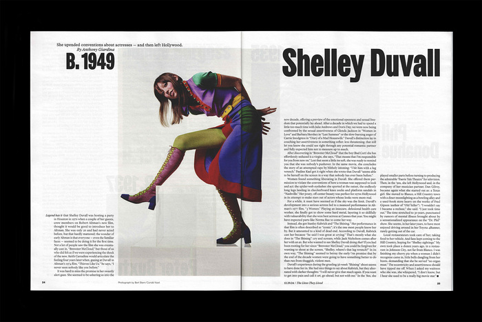 The New York Times Magazine, “The Lives They Lived” 2024 issue 7
