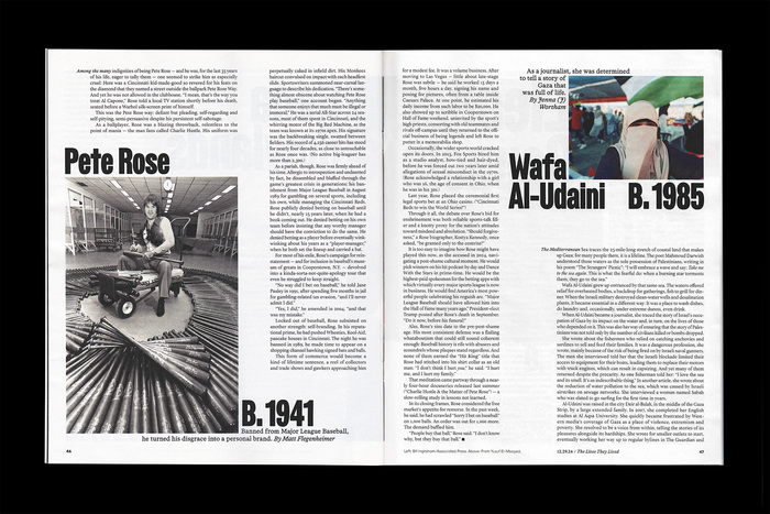 The New York Times Magazine, “The Lives They Lived” 2024 issue 8