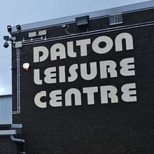 Dalton Leisure Centre sign