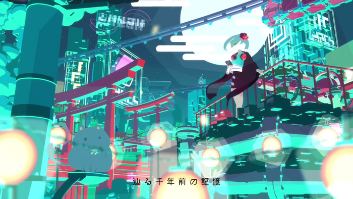 Nanatsukaze – “Hazy Moon Night” lyrics video 2