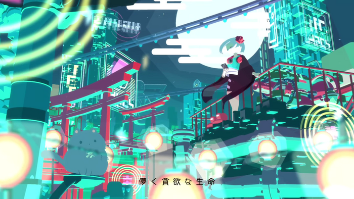 Nanatsukaze – “Hazy Moon Night” lyrics video 5