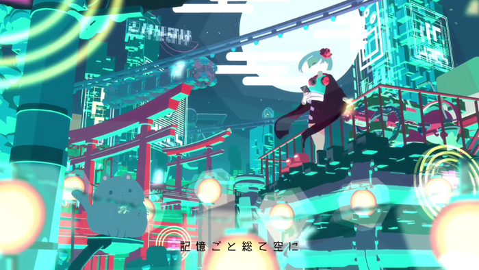 Nanatsukaze – “Hazy Moon Night” lyrics video 6