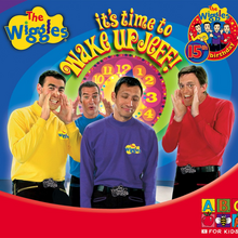The Wiggles – <cite>It’s Time To Wake Up Jeff!</cite> album art