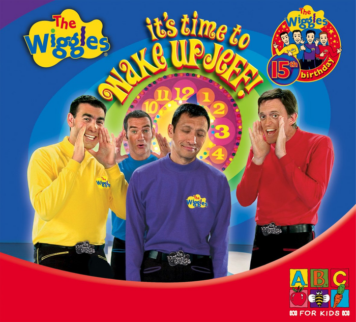 The Wiggles – It’s Time To Wake Up Jeff! album art