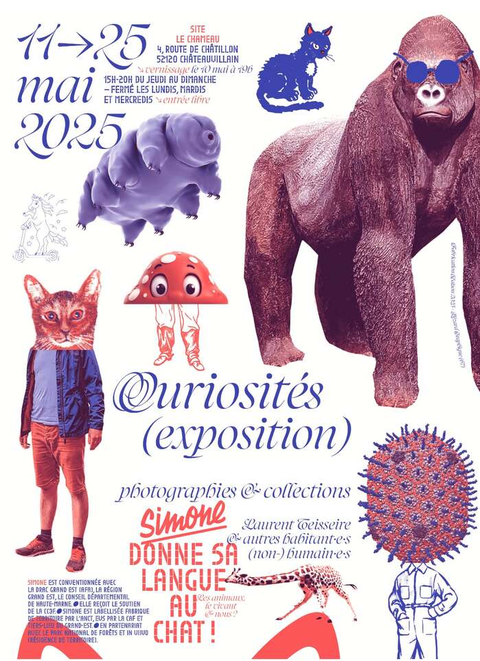 Simone donne sa langue au chat posters 2