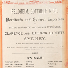 Feldheim, Gotthelf &amp; Co. catalog